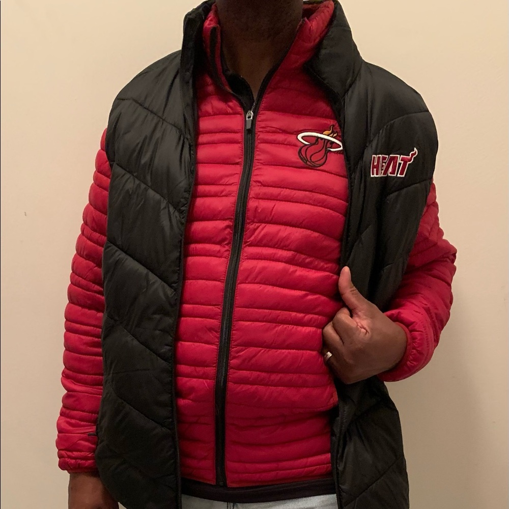 Miami Heat NBA 3 in 1 Vest and Jacket - Picture 2 of 15